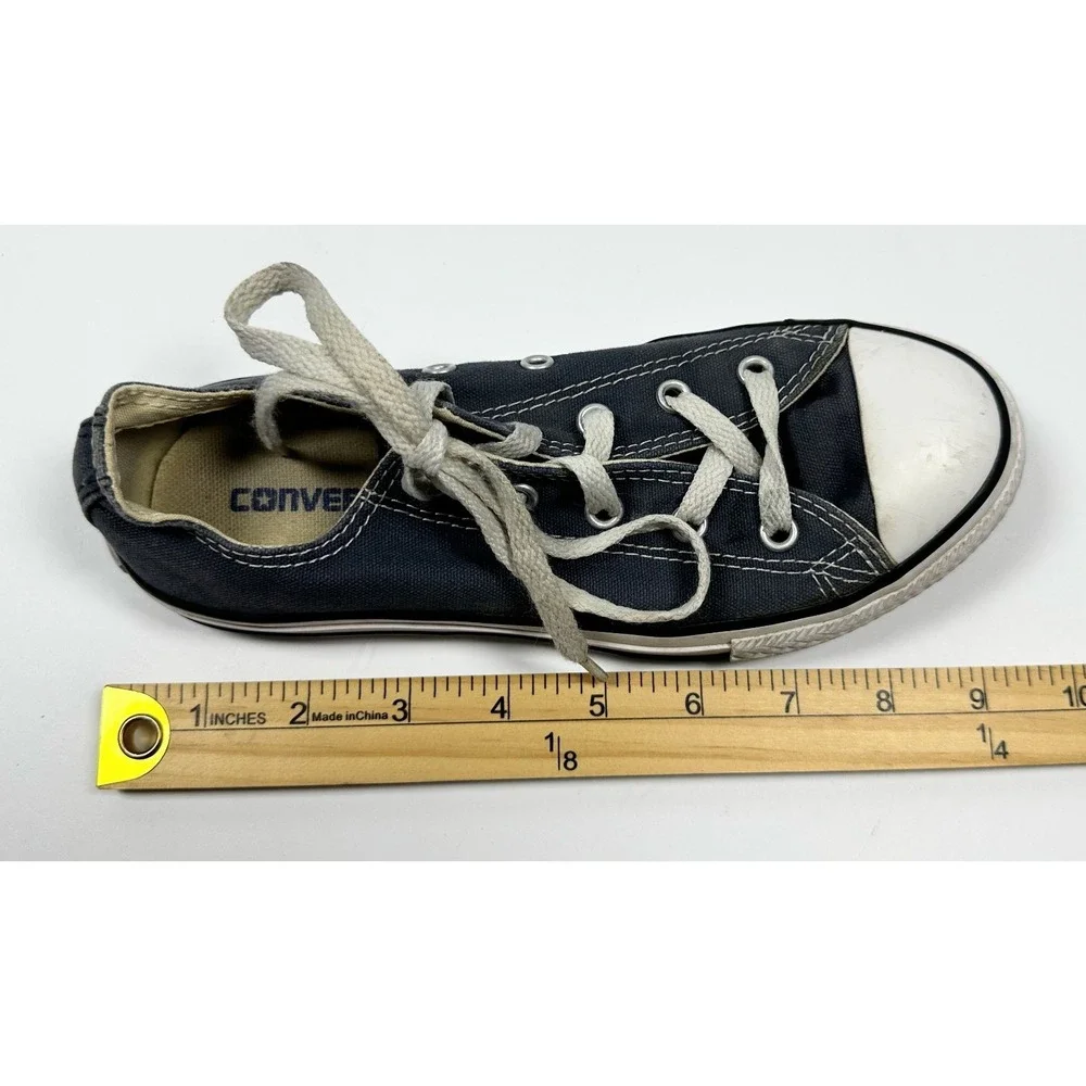 Converse Chuck Taylor All Star Navy Blue Low Top Youth Sneakers 3J235 Size 2‎